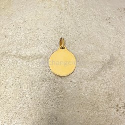 Très belle médaille du Christ en plaqué or.