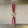 Bracelet Liberty coulissant croix trilobée.