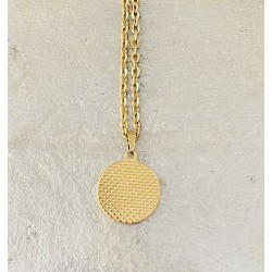 Bijoux religieux: le pendentif Saint Esprit by Archangelo en acier doré