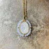 Pendentif médaille miraculeuse .