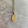 Pendentif médaille miraculeuse.