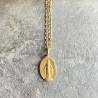 Pendentif médaille miraculeuse.